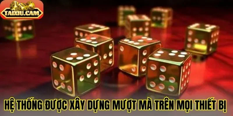 Hệ thống được xây dựng mượt mà trên mọi thiết bị